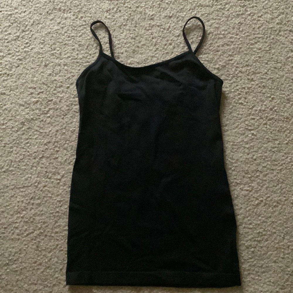 Cute black tank top size M
